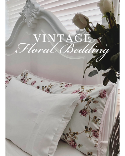 Vintage Floral Bedding for Adults